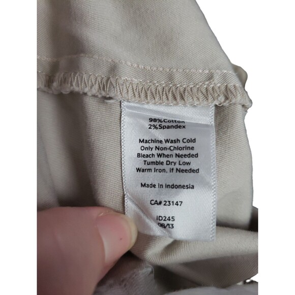 Talbots Petite Khaki Chino Pants - 10P - Picture 7 of 7